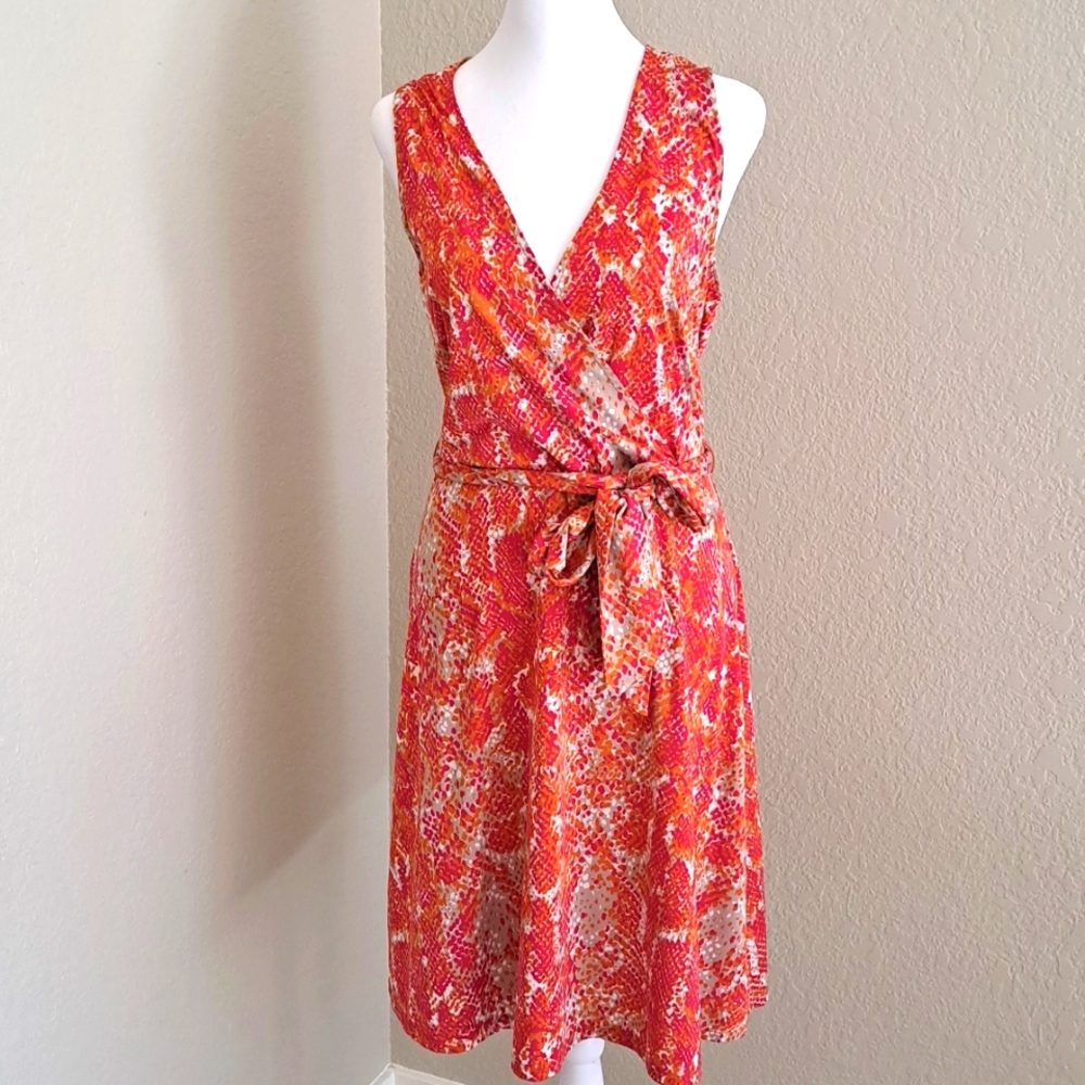 I.N.C. faux wrap dress Size M